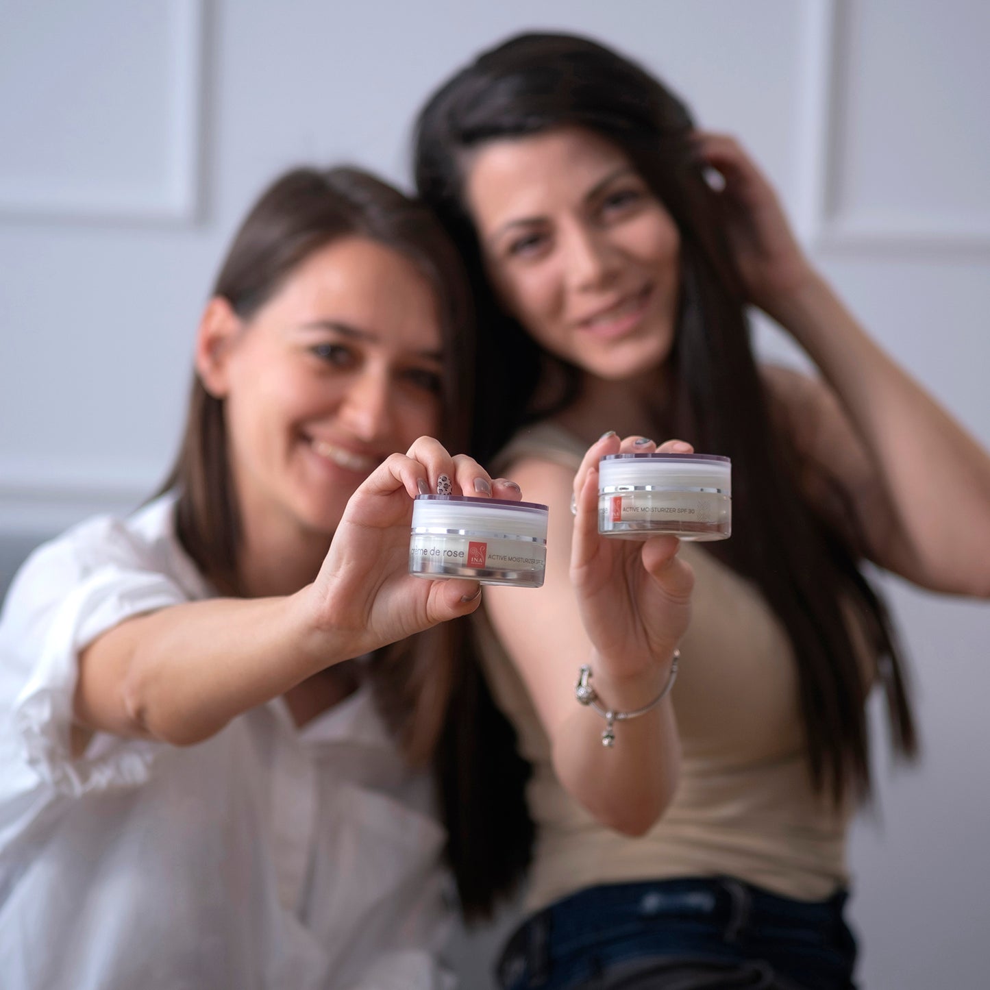 Crème de rose - Hidratáló arckrém SPF30 faktorral - Organikus Rózsa illóolajjal erősen dúsítva