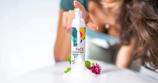 Természetes Arclemosó Hab Bio Melissával – Mindennapi ápolás szárítás nélkül