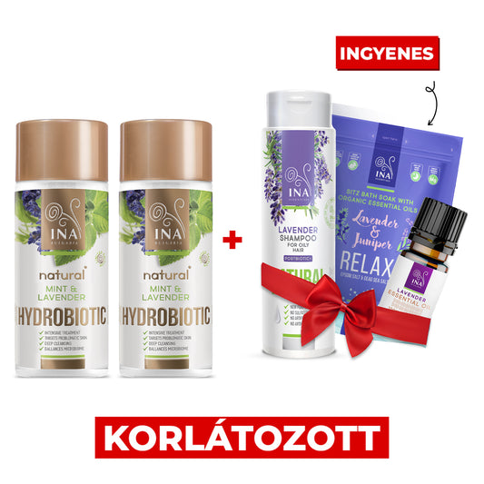 Vásárolj 2 Levendula Hydrobiotic Terméket, és Kapj Ajándékba Levendulás Sampont, Illóolajat és Fürdősót