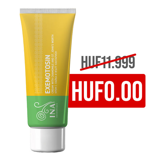 + Ajándék Krém pikkelysömörre, ekcémára és irritált bőrre - orbáncfűvel, kamillával és propolisszal