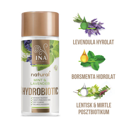 Hydrobiotic - Levendula és Menta - intenzív ápolás Pattanás ellen