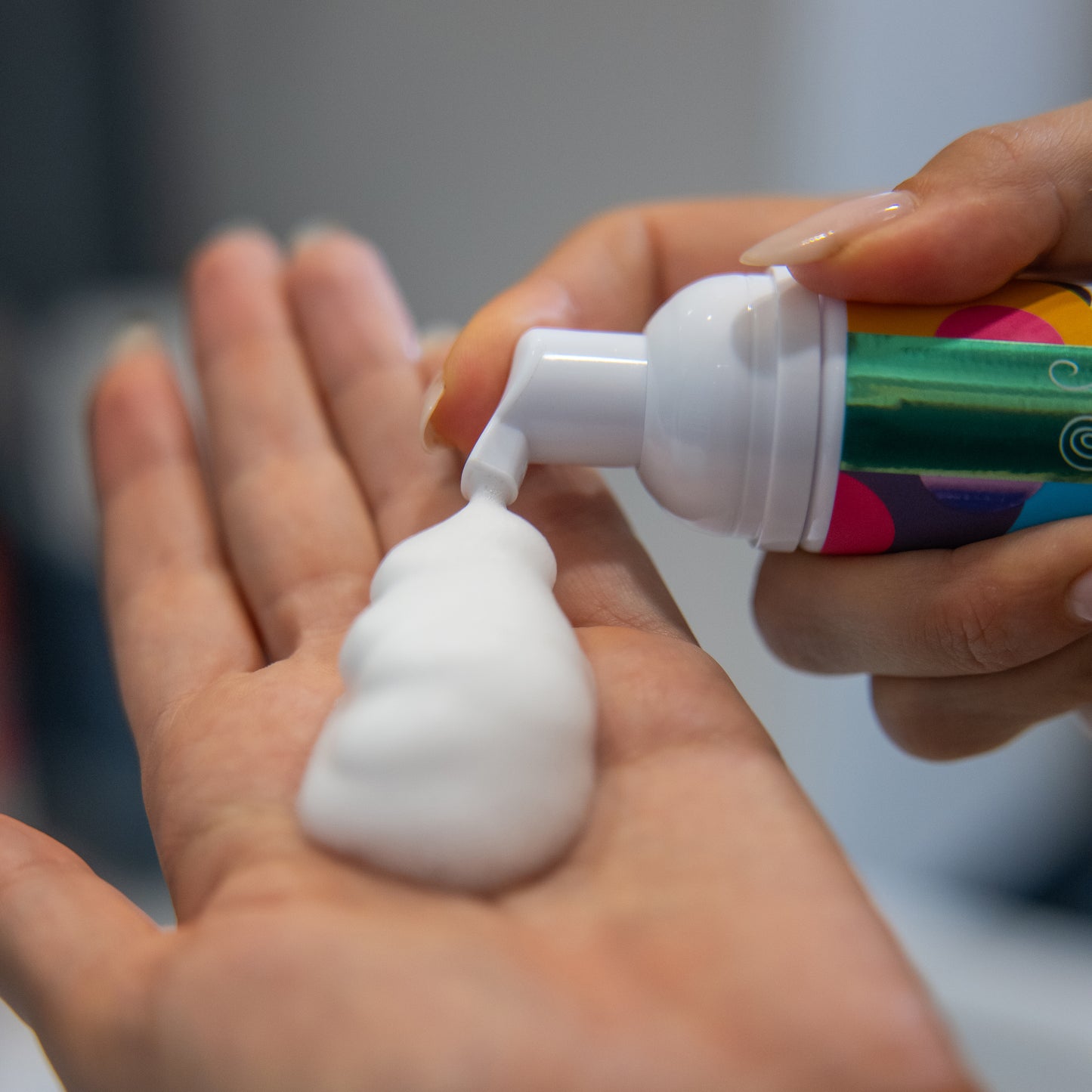 Természetes Tisztító hab Arcra Citromfűvel és Geránium - minden bőrtípusra