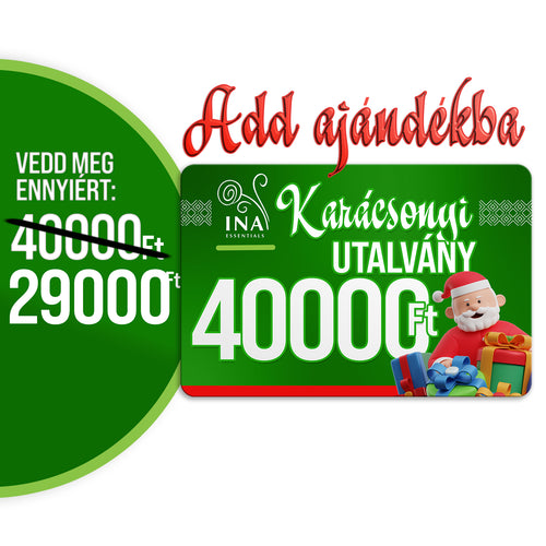 Vásároljon 40000 HUF értékű Karácsonyi utalványt 29000 HUF áron - Digitális utalvány
