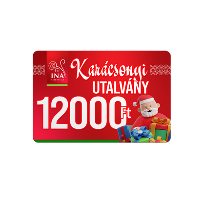 Vásároljon 12000 HUF értékű Karácsonyi utalványt 10000 HUF áron - Digitális utalvány