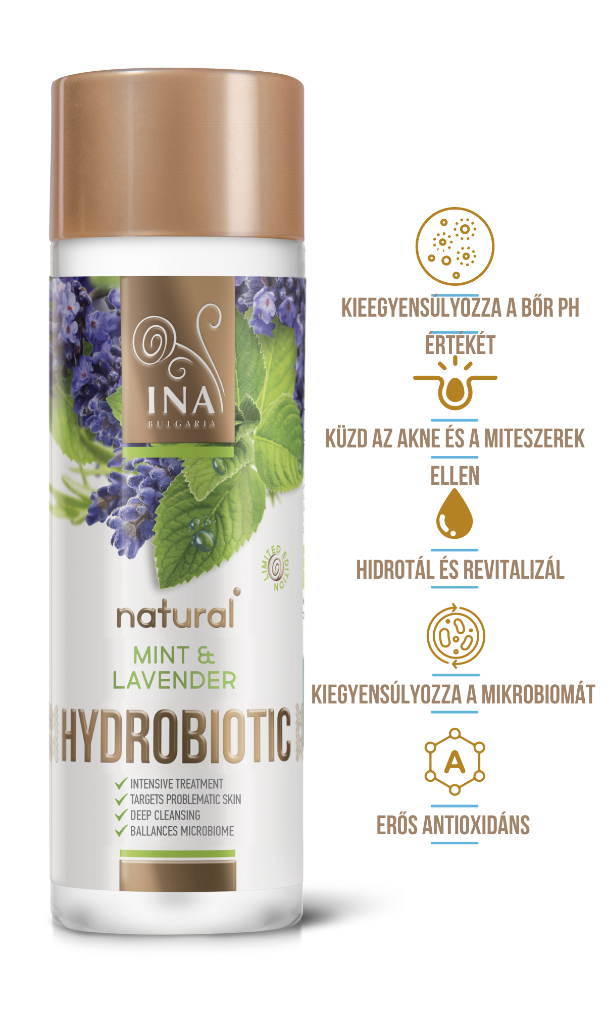 Hydrobiotic – Lavendula & Borsmenta (150ml)